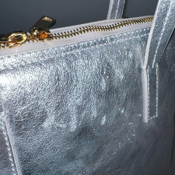 Bevini Modena The Bugatti, Laminated Leather Tote Bag NWOT - Picture 6 of 16